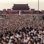 Sinh viên tập trung ở quảng trường Thiên An Môn, ngày 2/6/1989. Nguồn ảnh: AFP.