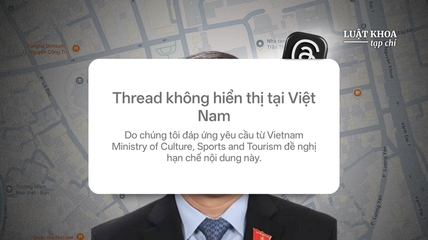Nguồn ảnh: Quốc hội, Threads. Đồ họa: Thương Lê/Luật Khoa.